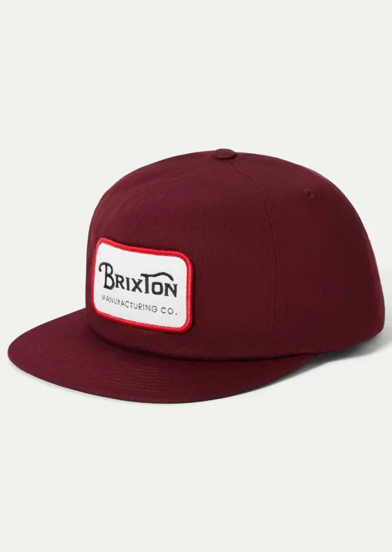 Brixton Men's Grade Hp Snapback Cap sold by Prfo