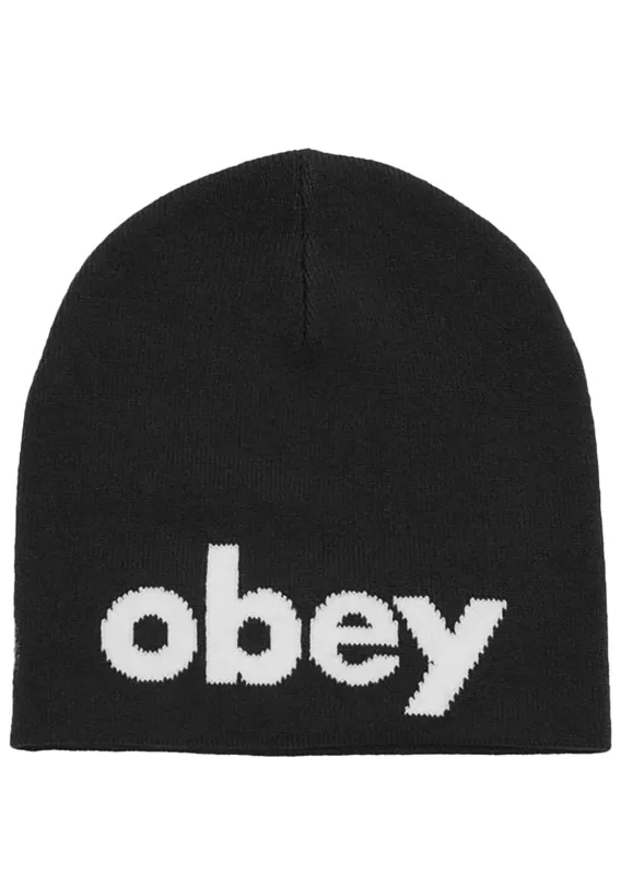 Obey Men's Lowercase Beanie sold by Prfo
