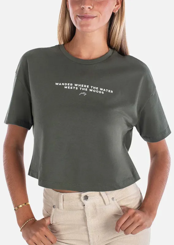Jetty Women's Water and Woods T-Shirt sold by Prfo