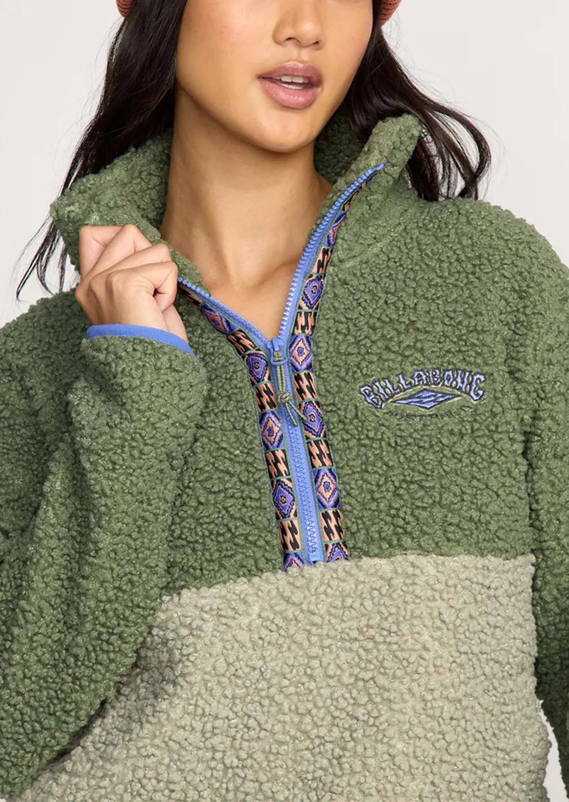 Billabong Women's Horizon Mock Neck Half Zip Fleece sold by Prfo product image thumbnail 5