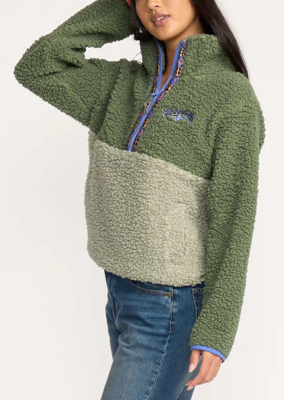 Billabong Women's Horizon Mock Neck Half Zip Fleece sold by Prfo product image thumbnail 2