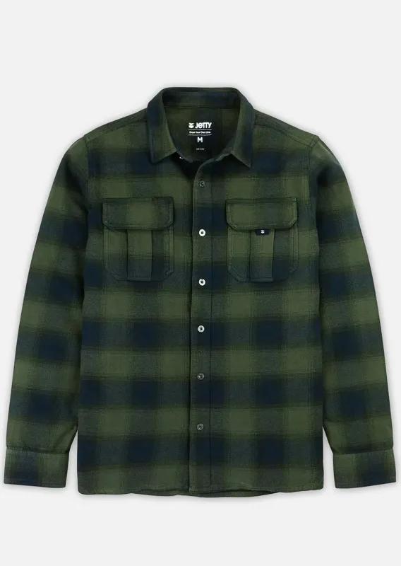 Jetty Men's Arbor Flannel Button Up Shirt sold by Prfo