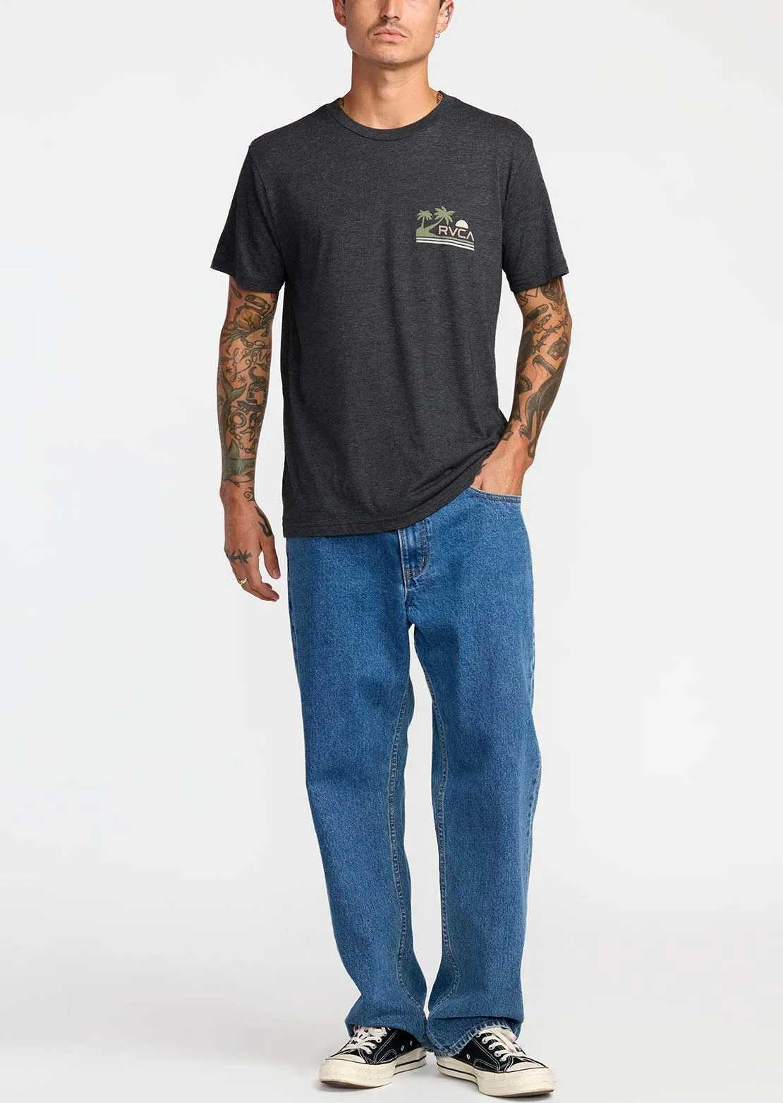 RVCA Men's Palm Trail T-Shirt sold by Prfo product image thumbnail 3