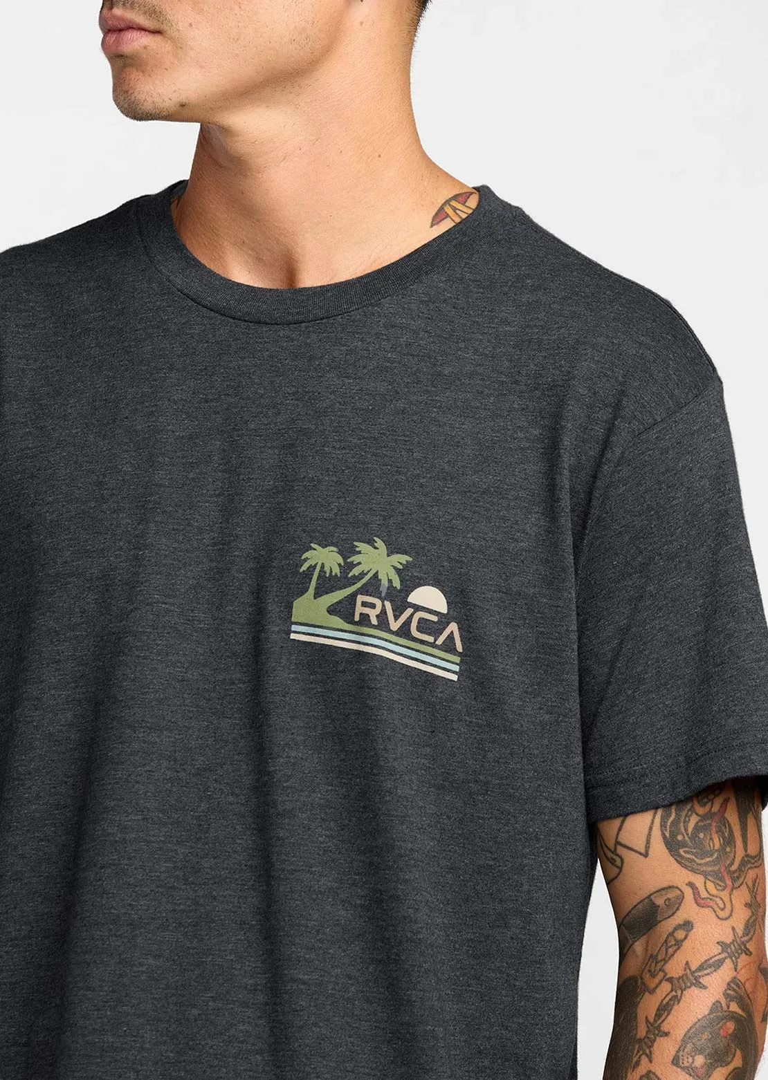 RVCA Men's Palm Trail T-Shirt sold by Prfo product image thumbnail 4