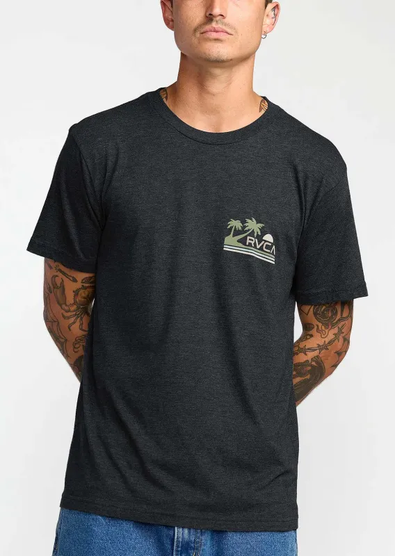 RVCA Men's Palm Trail T-Shirt made by RVCA