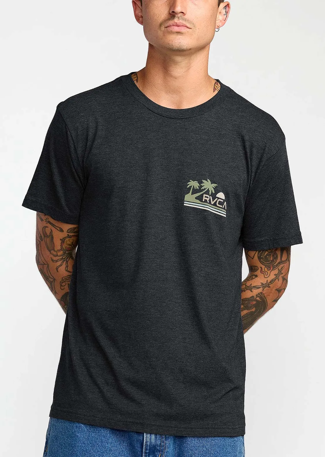 RVCA Men's Palm Trail T-Shirt sold by Prfo