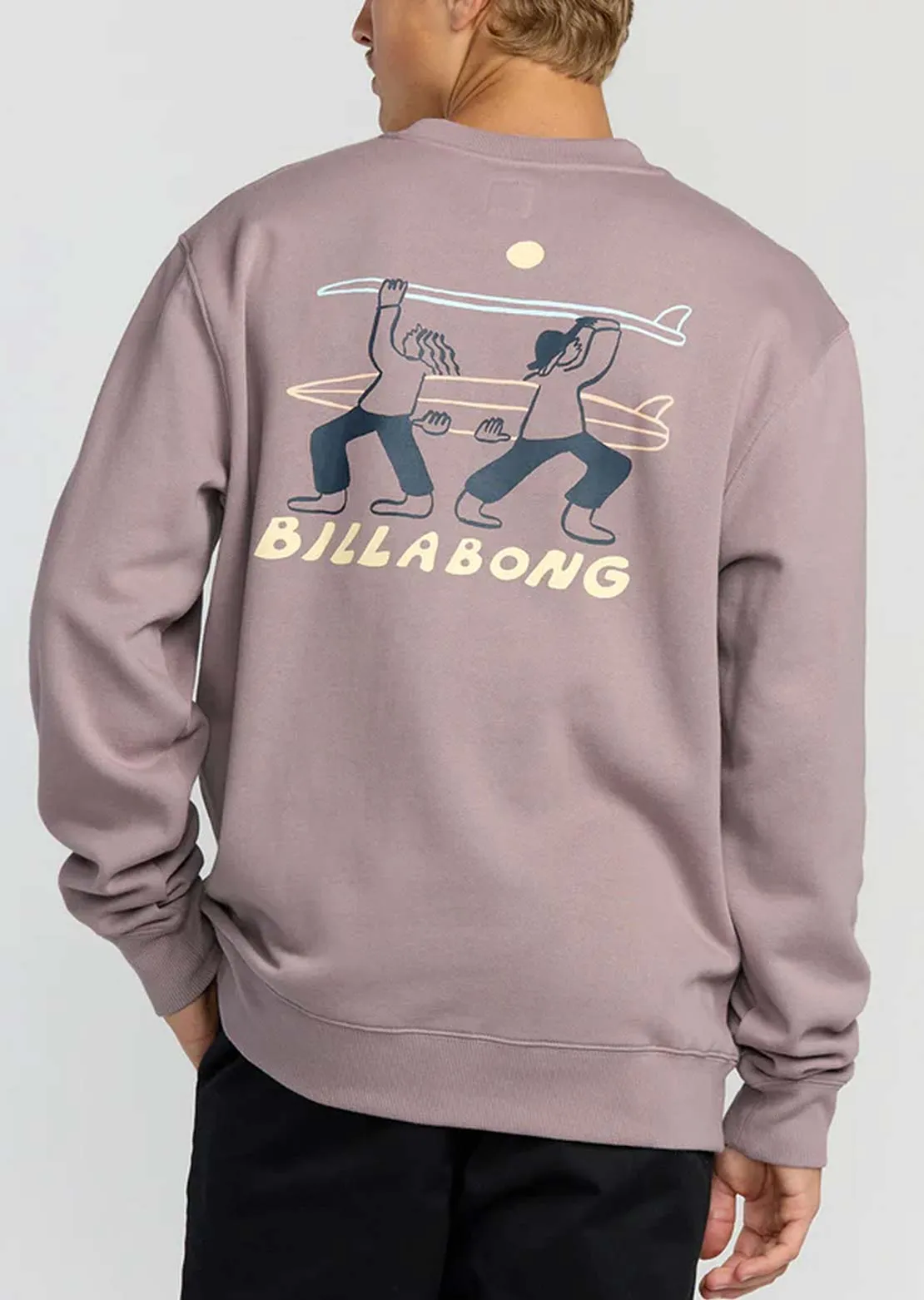 Billabong Men's Split the Peak Crewneck Fleece sold by Prfo product image thumbnail 4