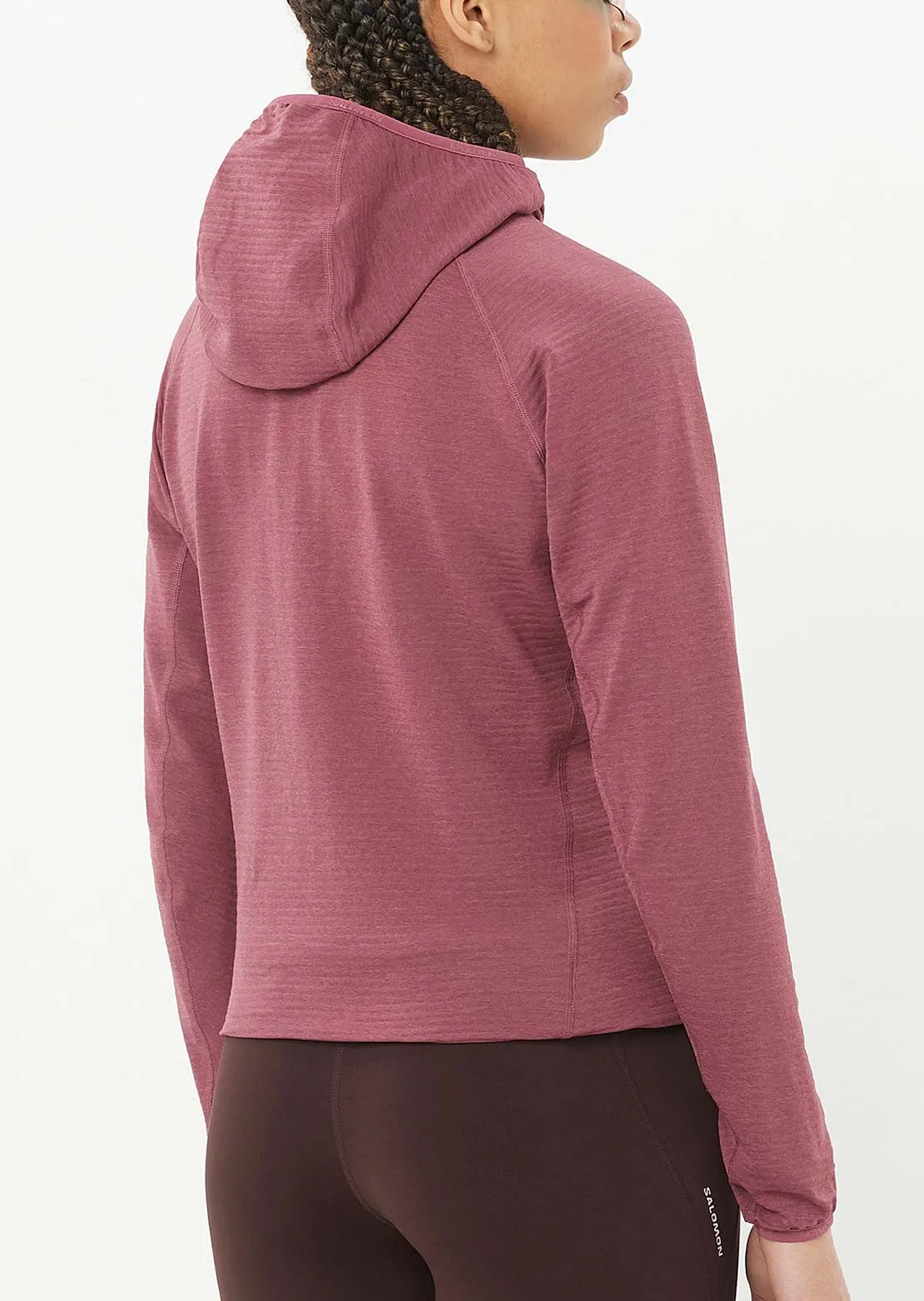 Salomon Women's Essential Lightwarm Hooded Jacket sold by Prfo product image thumbnail 3