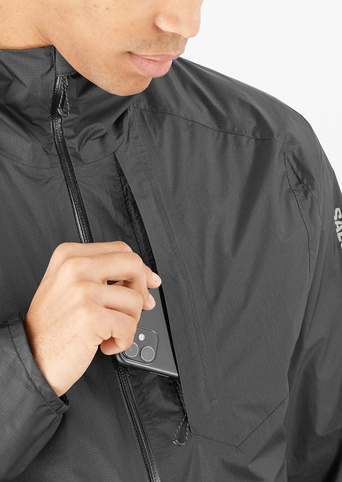 Salomon Men's Bonatti Waterproof Jacket sold by Prfo product image thumbnail 4