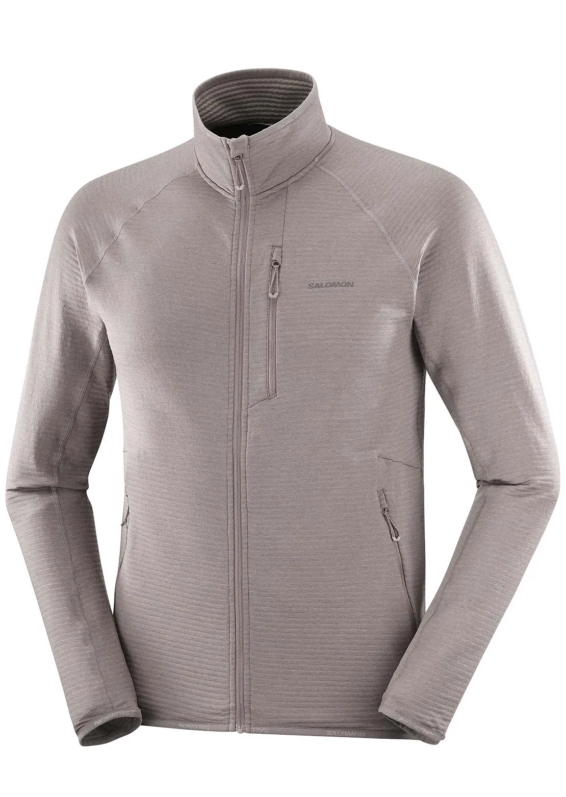 Salomon Men's Essential Lightwarm Full-Zip Jacket sold by Prfo