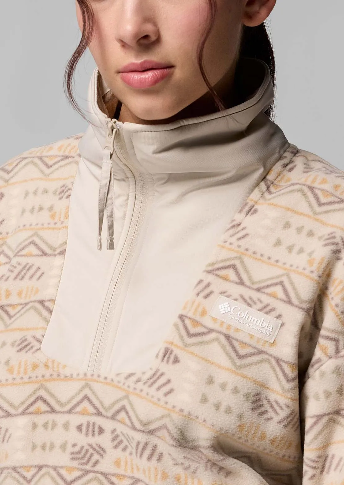 Columbia Women’s Sequoia Grove Printed Half-Zip Fleece Pullover sold by Prfo product image thumbnail 5
