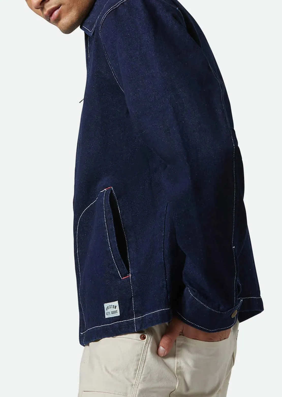 Brixton Men's Mechanic Garage Zip Jacket sold by Prfo product image thumbnail 3