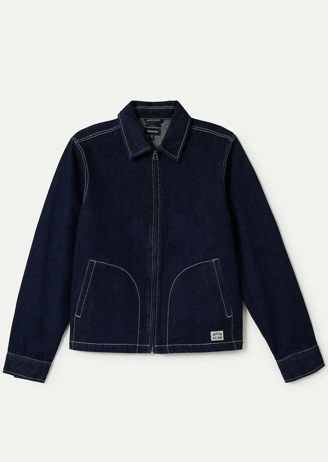 Brixton Men's Mechanic Garage Zip Jacket sold by Prfo