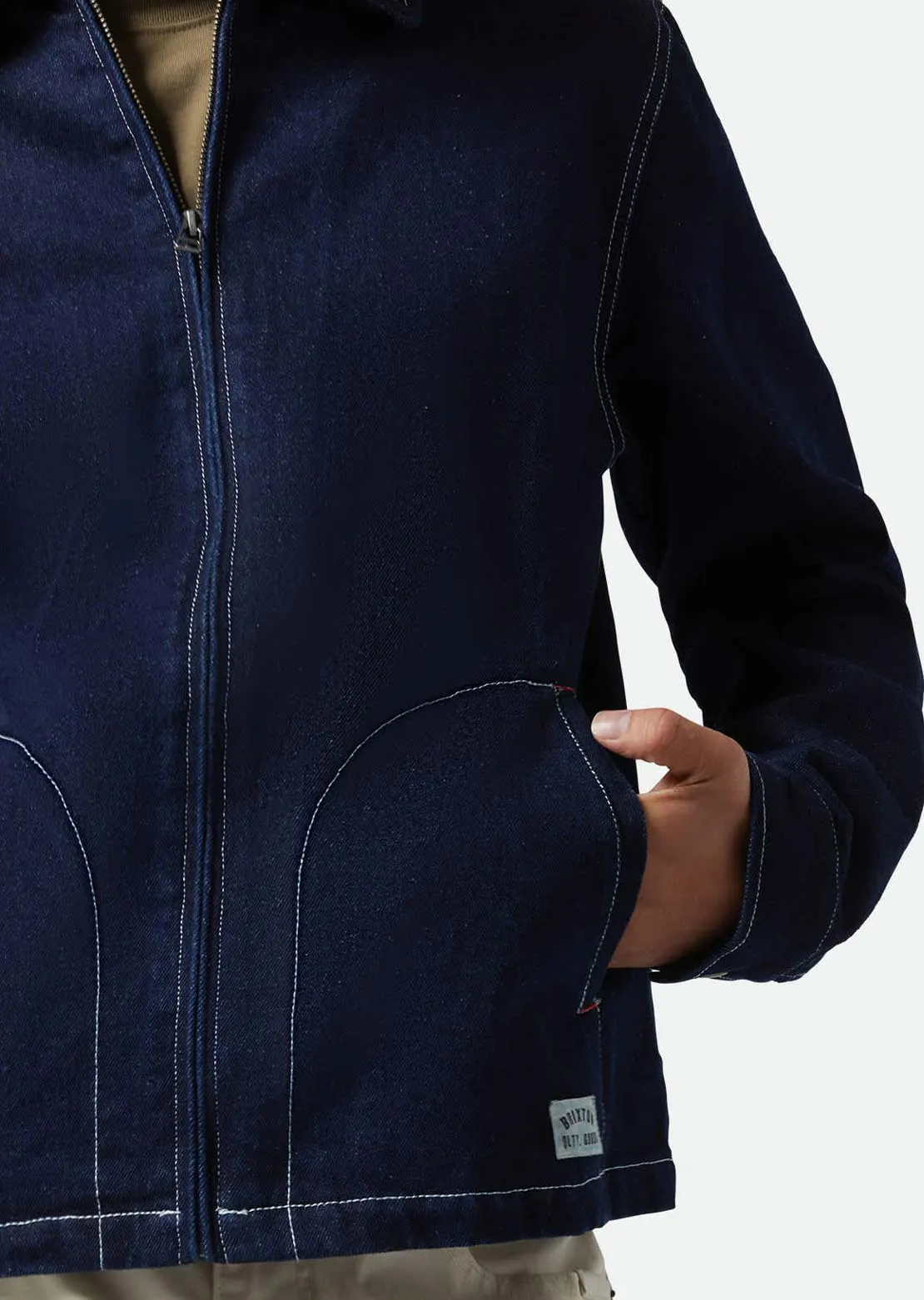 Brixton Men's Mechanic Garage Zip Jacket sold by Prfo product image thumbnail 5