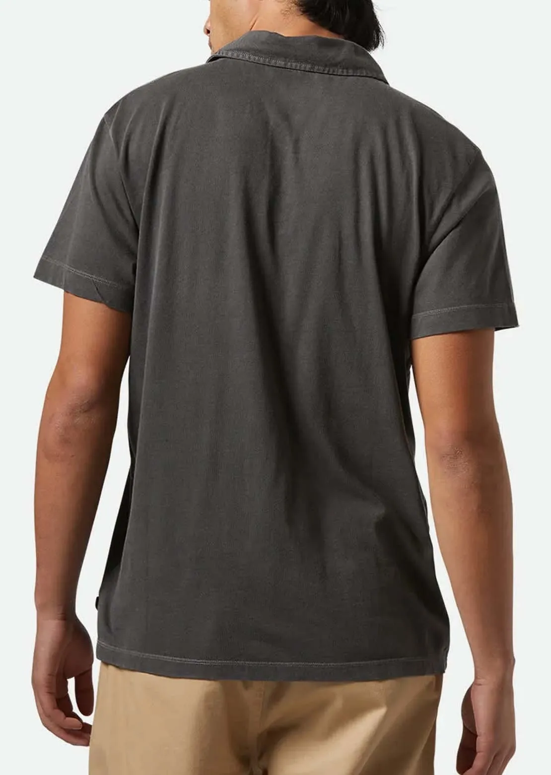 Brixton Men's Vintage Wash Knit Polo sold by Prfo product image thumbnail 3