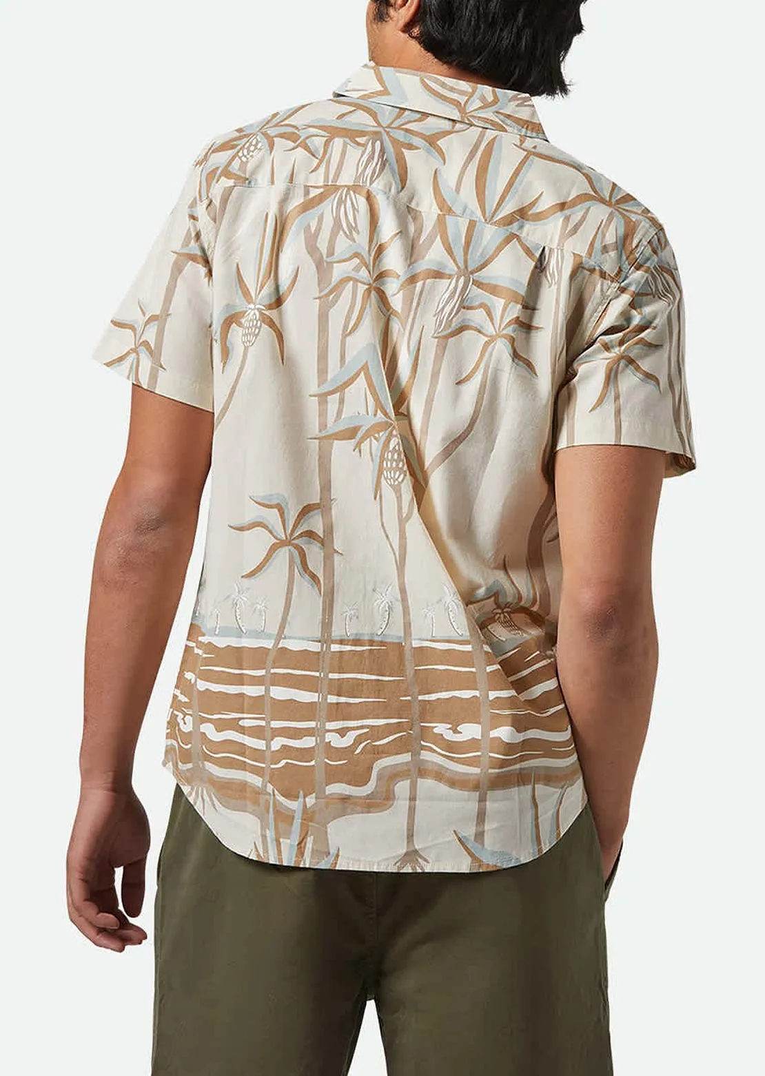 Brixton Men's Charter Print Woven Button Up Shirt sold by Prfo product image thumbnail 3