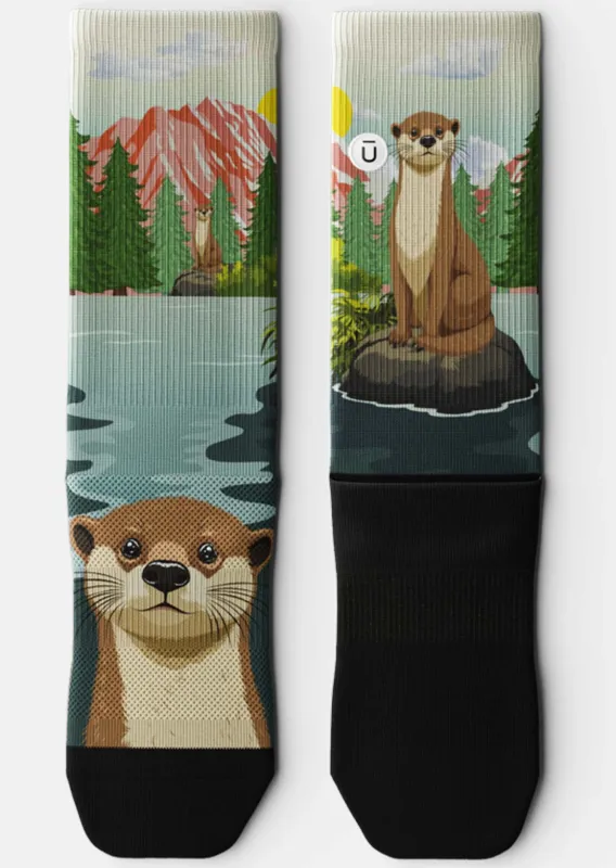 Outway Unisex Otter Crew Socks sold by Prfo
