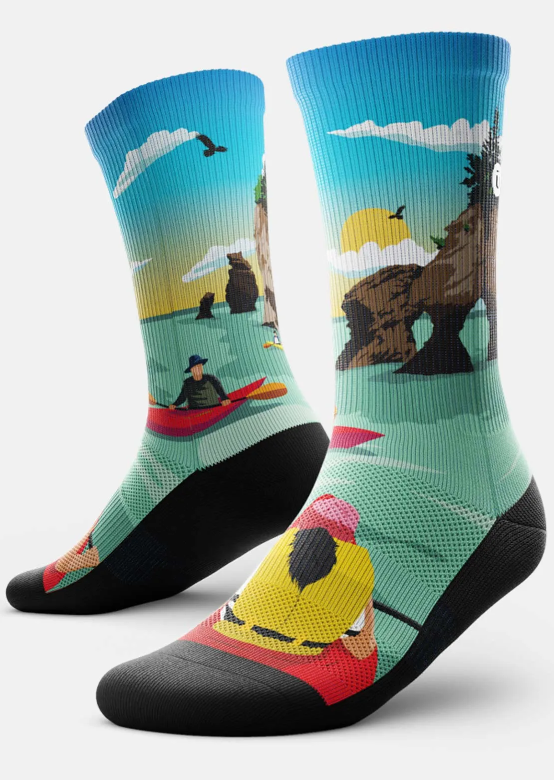 Outway Unisex Hopewell Rocks Crew Socks sold by Prfo product image thumbnail 2