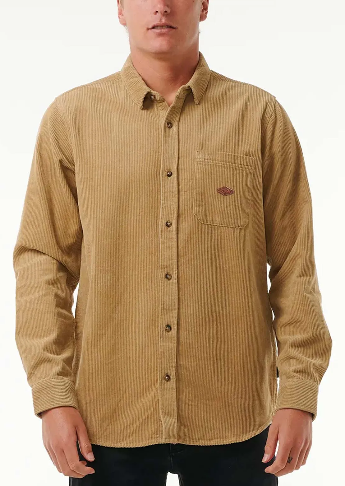 Rip Curl Men's Classic Surf Cord Long Sleeve Button Up Shirt sold by Prfo