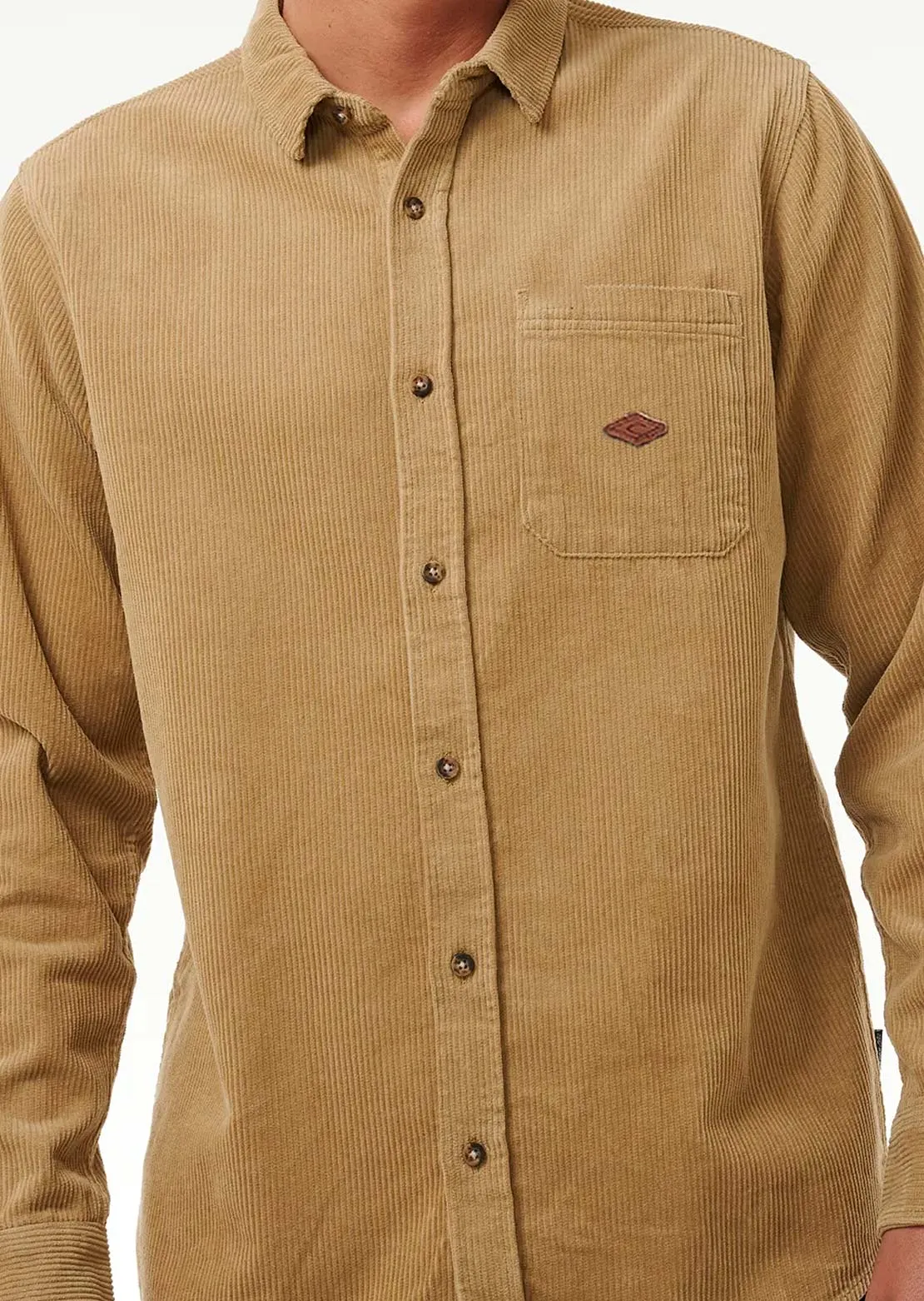 Rip Curl Men's Classic Surf Cord Long Sleeve Button Up Shirt sold by Prfo product image thumbnail 5