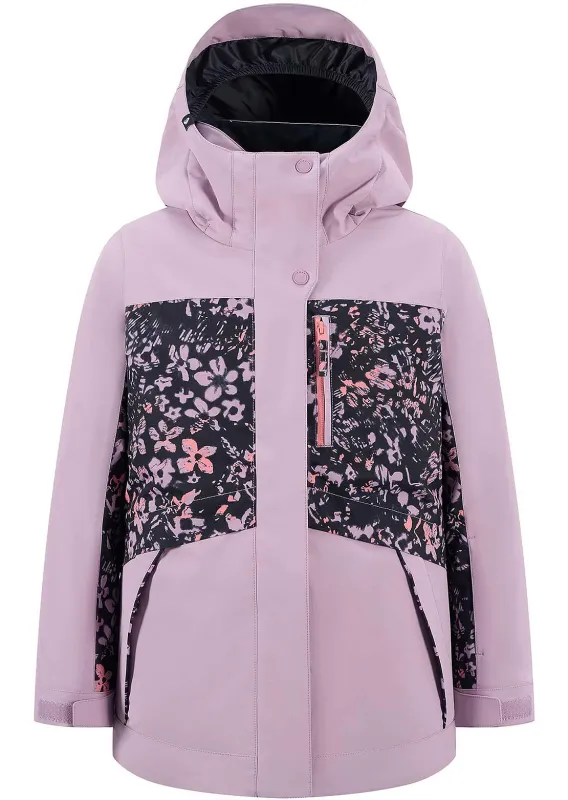 Roxy Junior Floral Block Parka made by Roxy