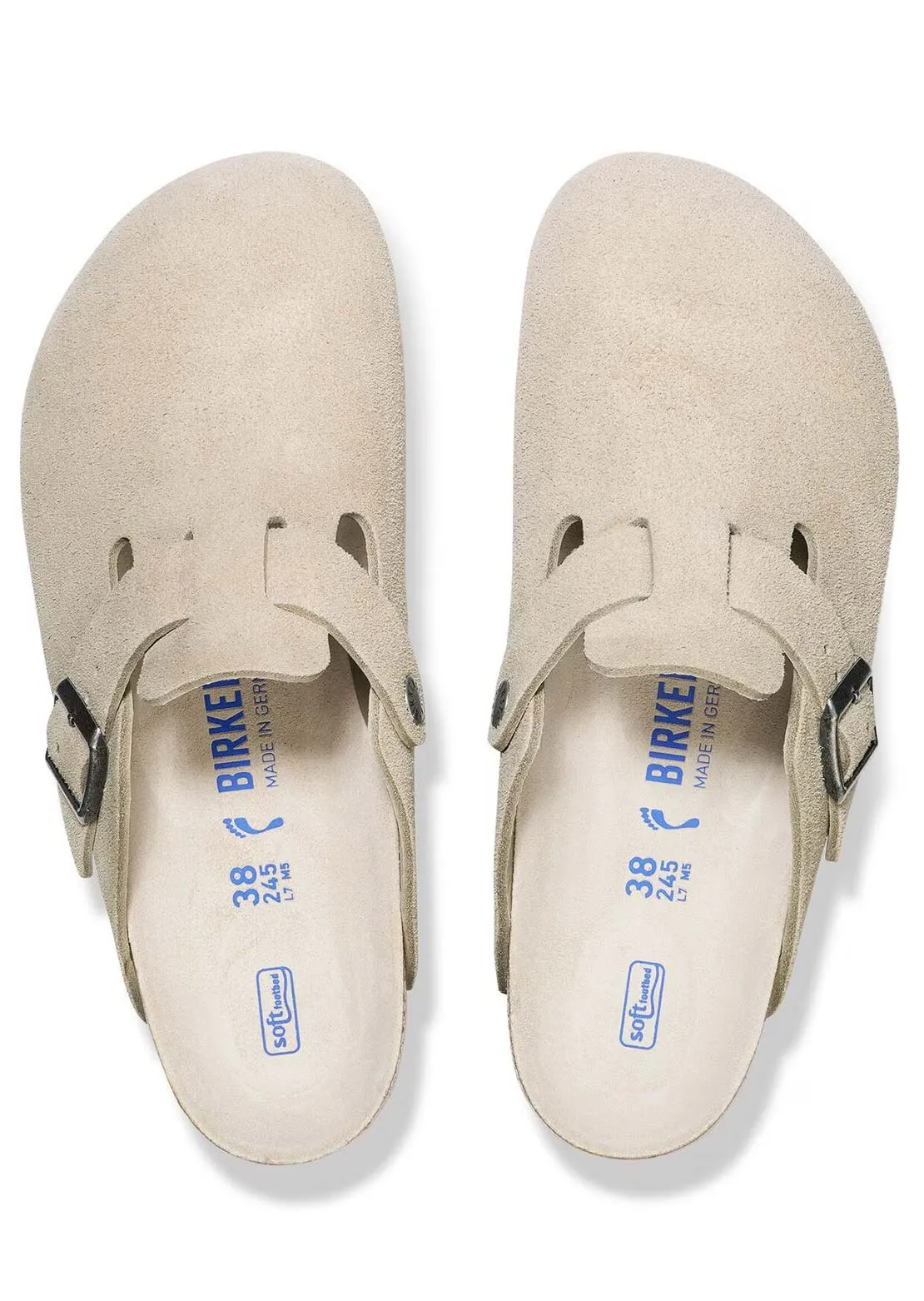 Birkenstock Women's Boston Soft Suede Narrow Footbed Sandals sold by Prfo product image thumbnail 4