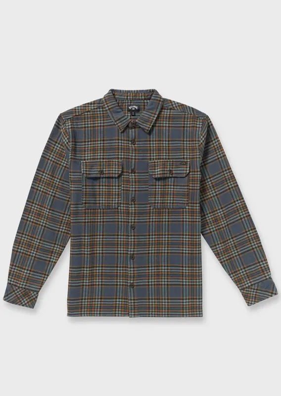 Billabong Men's Offshore Flannel Button Up Shirt sold by Prfo