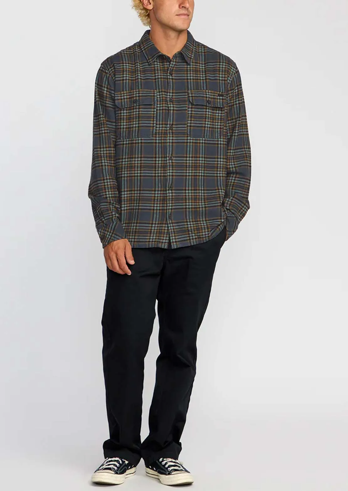 Billabong Men's Offshore Flannel Button Up Shirt sold by Prfo product image thumbnail 5