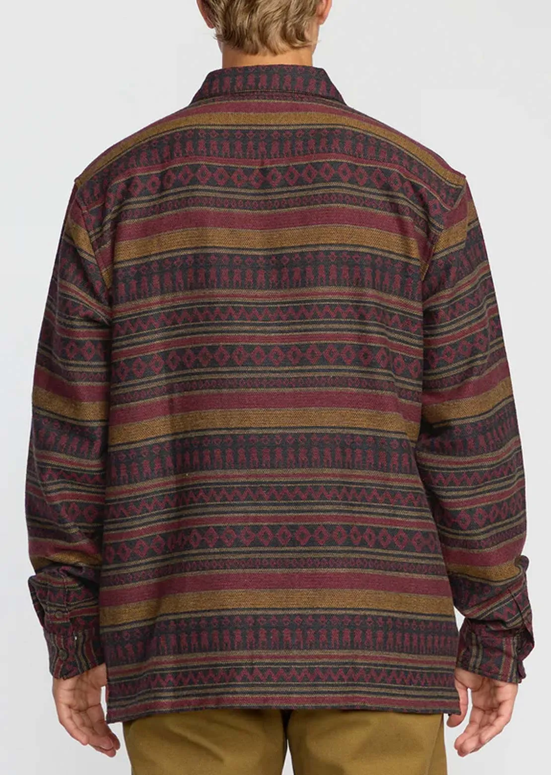 Billabong Men's Offshore Jacquard Flannel Button Up Shirt sold by Prfo product image thumbnail 3