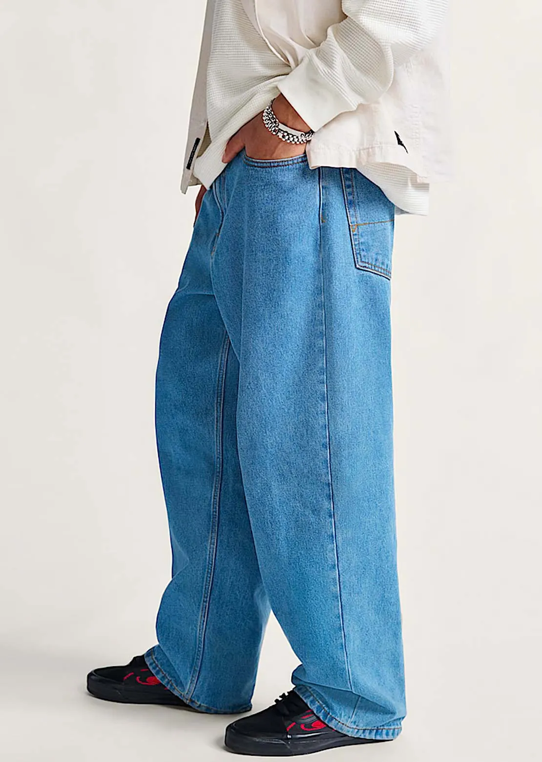 Vans Men's Check-5 Baggy Denim Pants sold by Prfo product image thumbnail 3