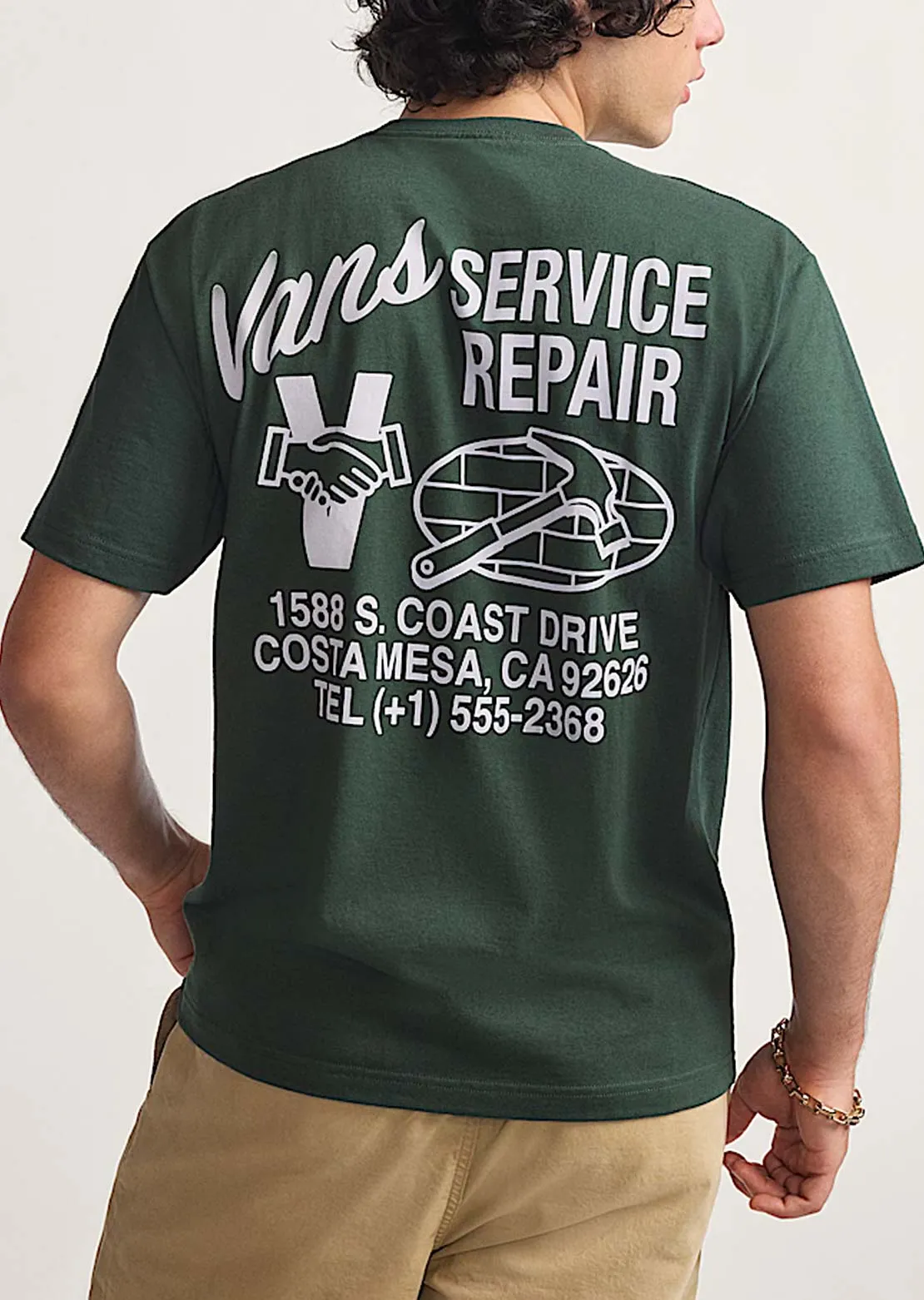 Vans Men's Service Repair T-Shirt sold by Prfo product image thumbnail 2