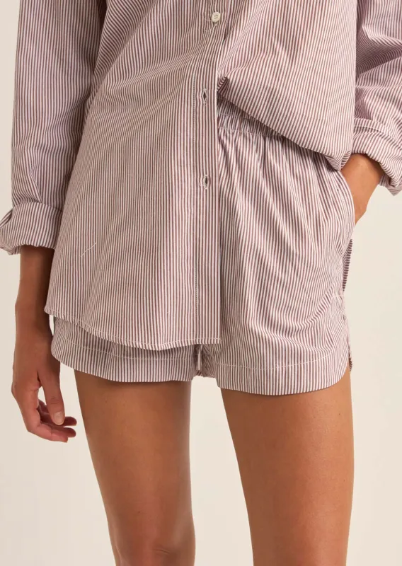 Rhythm Women's Zephyr Stripe Beach Shorts sold by Prfo