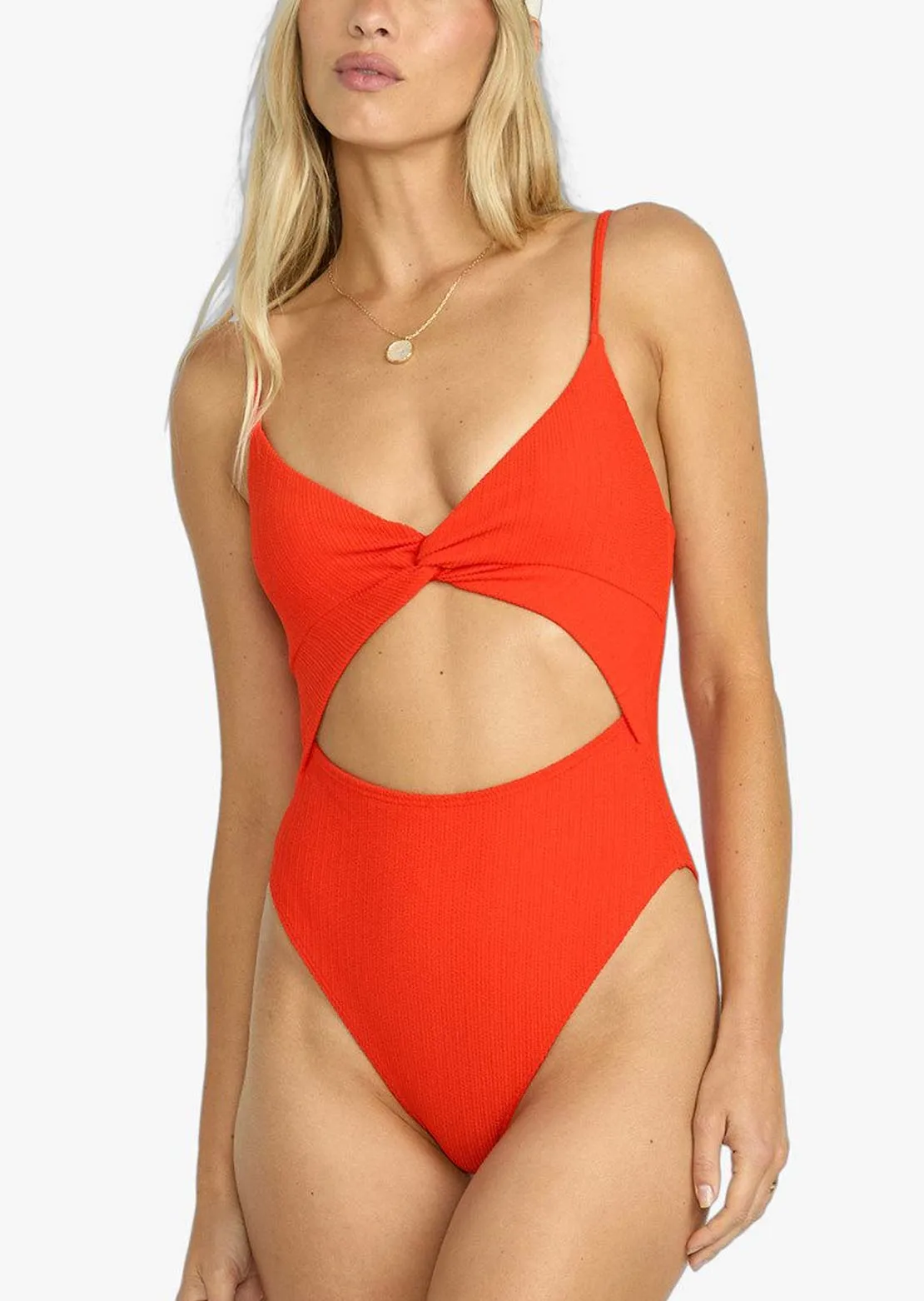 Billabong Women's Red Aloha Mika One-Piece sold by Prfo