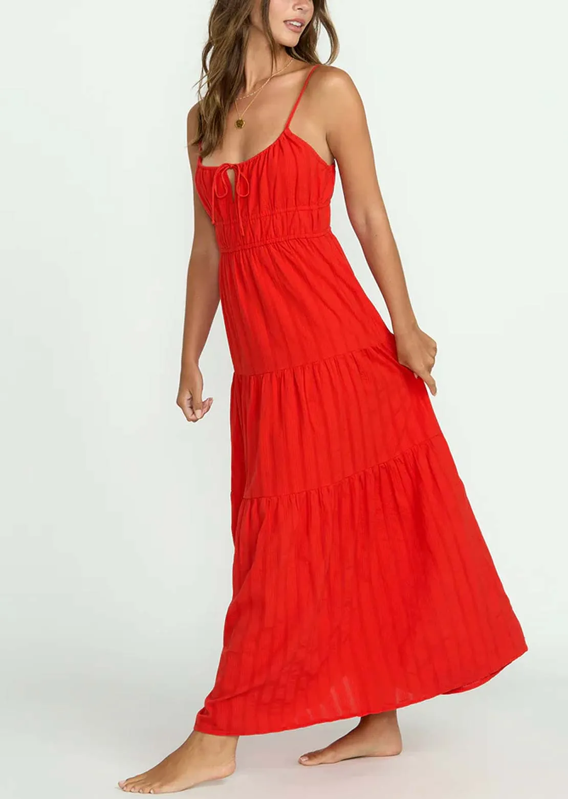 Billabong Women's Red Aloha Maxi sold by Prfo product image thumbnail 2