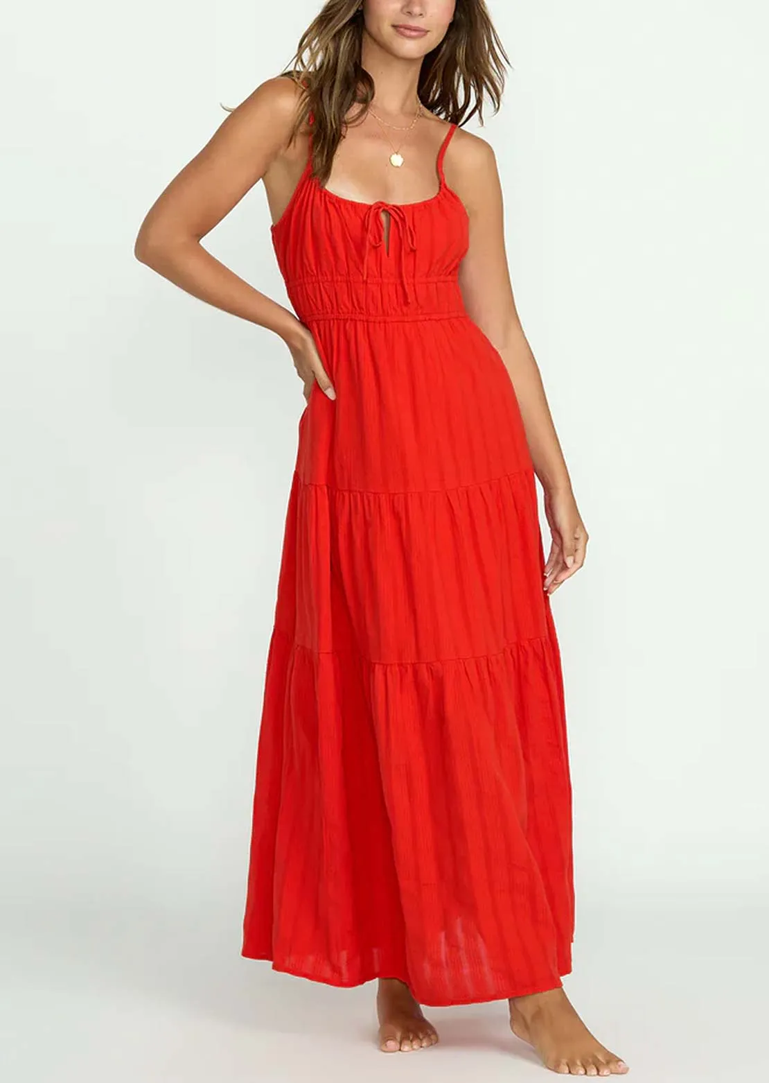 Billabong Women's Red Aloha Maxi sold by Prfo product image thumbnail 4