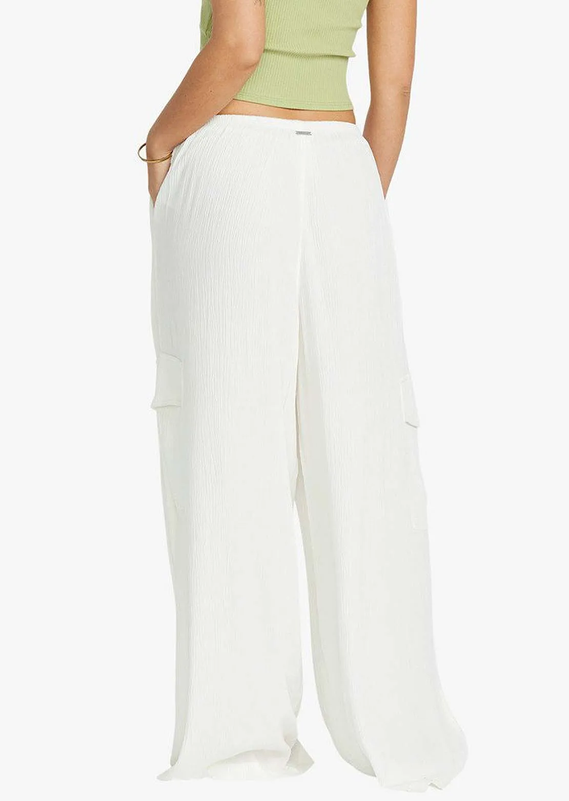 Billabong Women's Beach Babe Cargo Elastic Pants sold by Prfo product image thumbnail 3