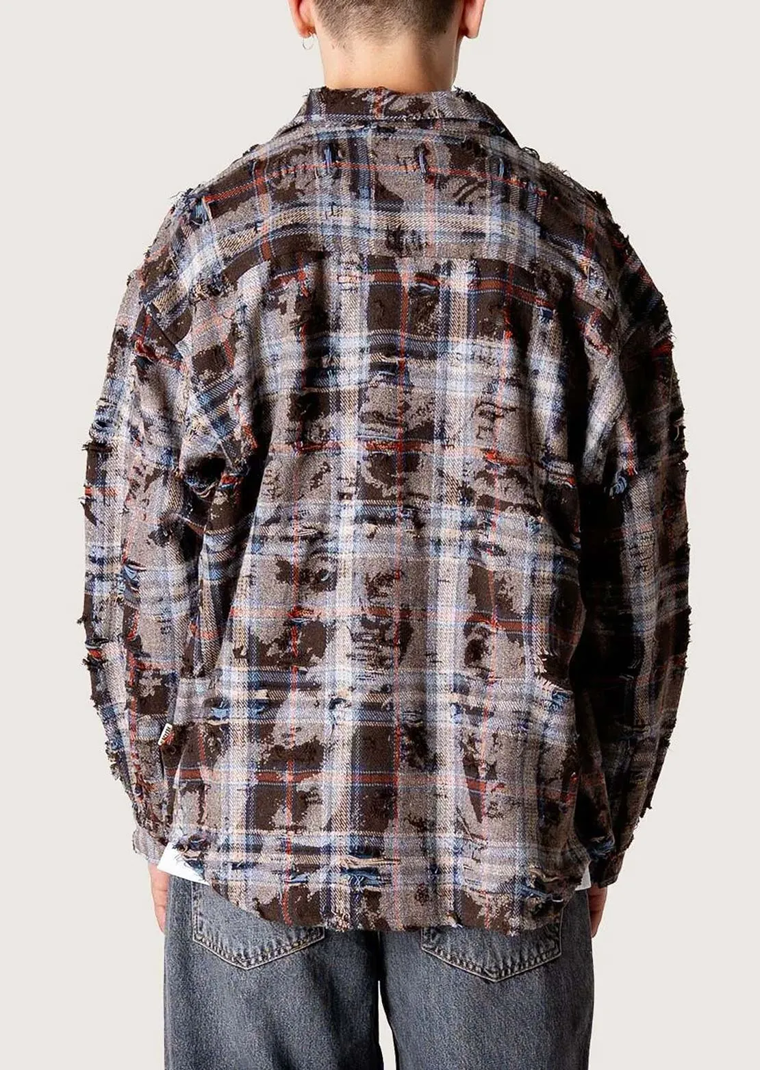 Woodbird Men's Jong Ripped Button Up Shirt sold by Prfo product image thumbnail 5