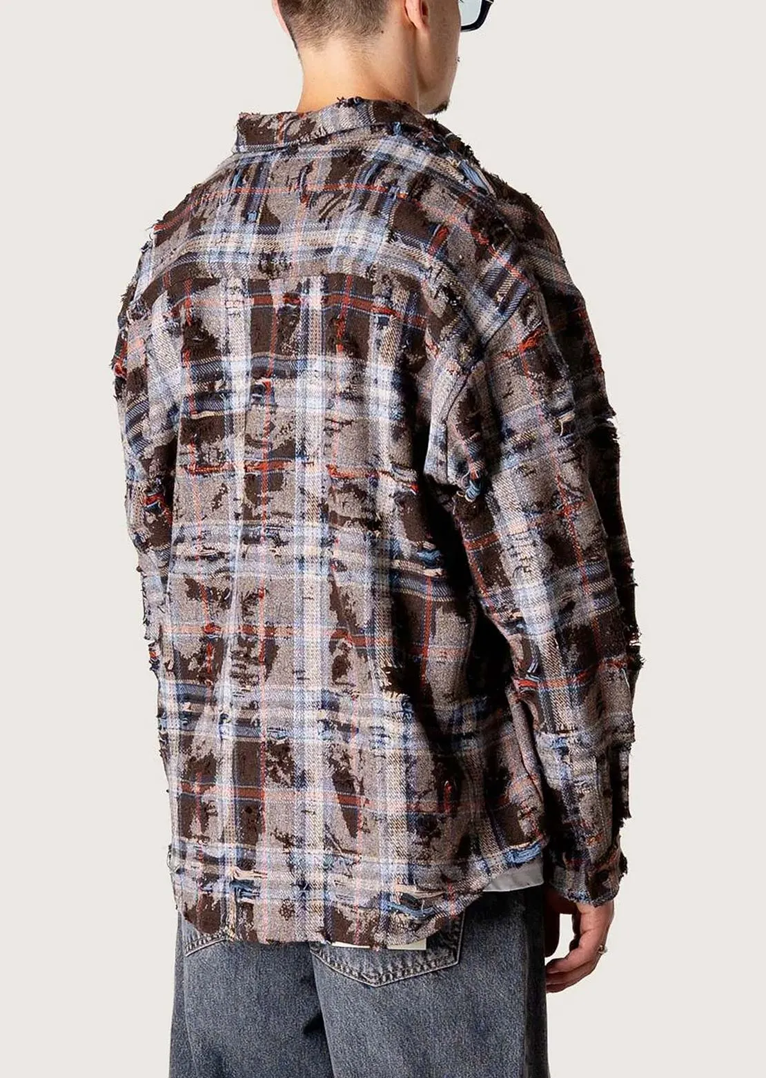 Woodbird Men's Jong Ripped Button Up Shirt sold by Prfo product image thumbnail 4