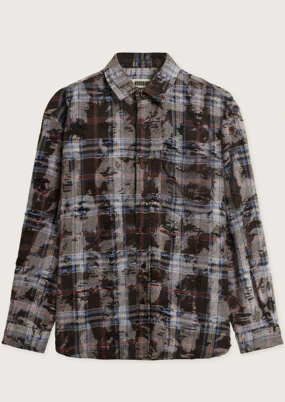 Woodbird Men's Jong Ripped Button Up Shirt sold by Prfo