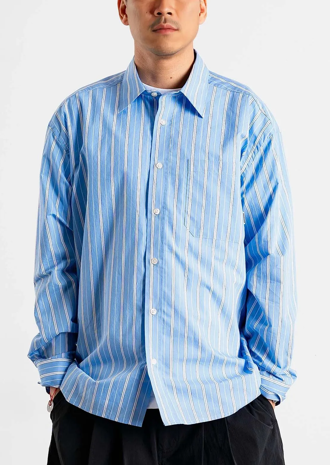 Woodbird Men's Buzo Striped Button Up Shirt sold by Prfo product image thumbnail 2