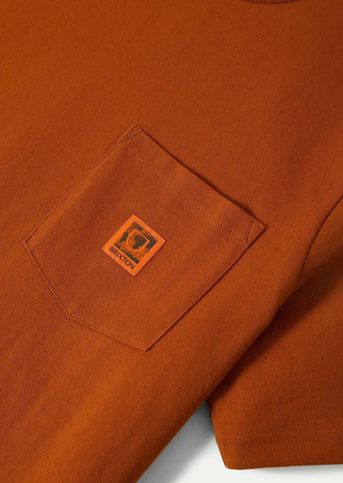 Brixton Men's Global HW Boxy Pocket T-Shirt sold by Prfo product image thumbnail 5