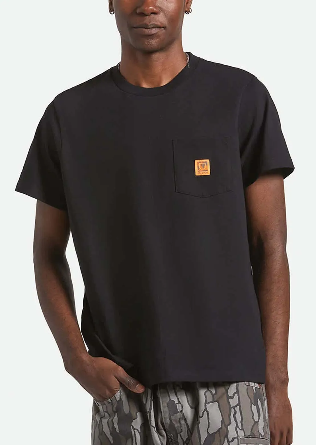 Brixton Men's Global HW Boxy Pocket T-Shirt sold by Prfo product image thumbnail 2