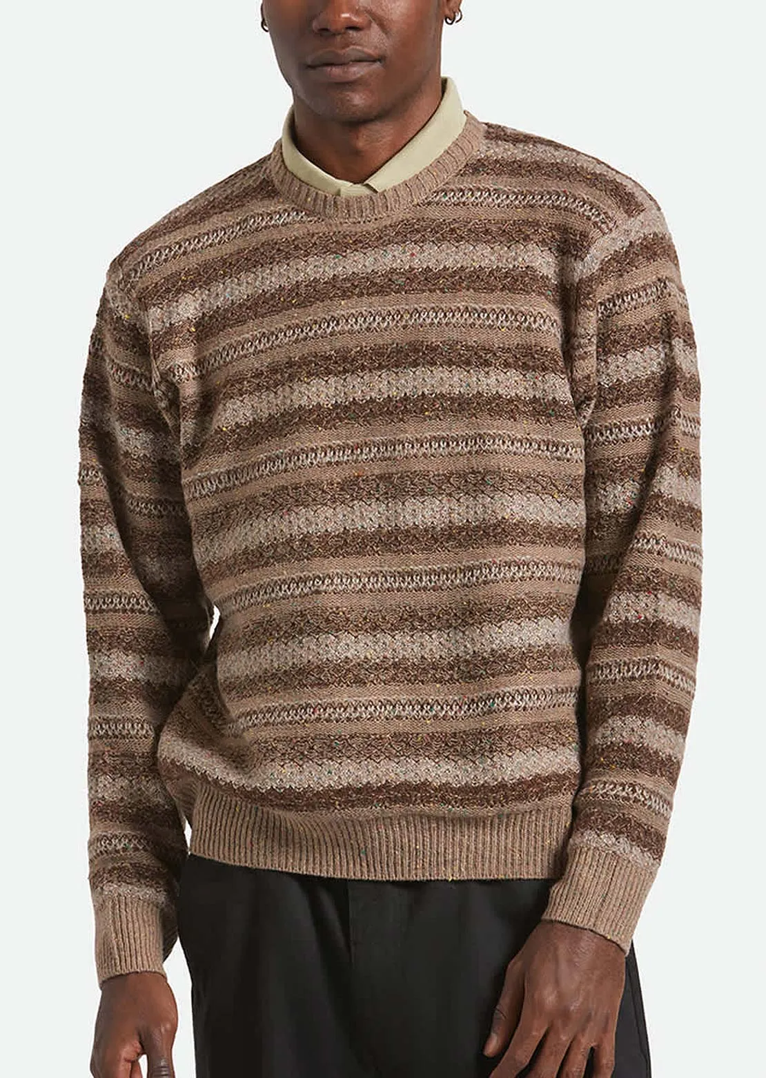 Brixton Men's Midnight Crew Sweater sold by Prfo product image thumbnail 2