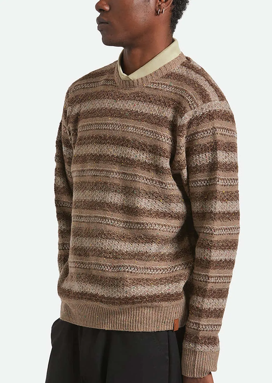 Brixton Men's Midnight Crew Sweater sold by Prfo product image thumbnail 3