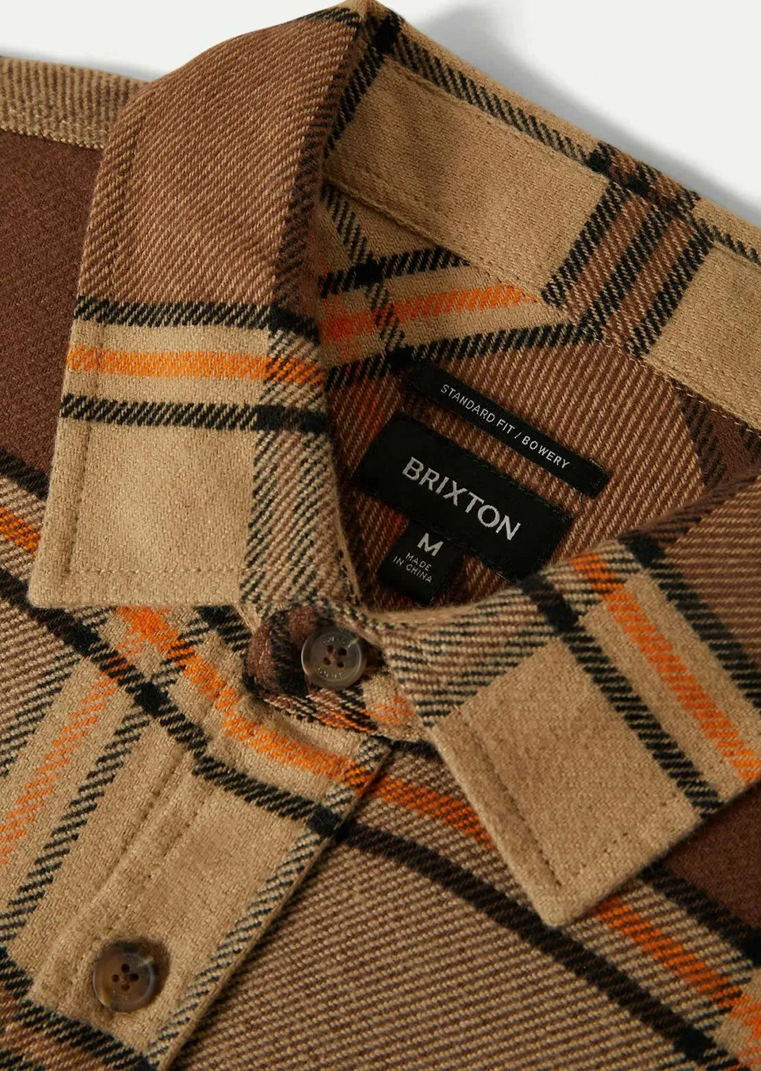 Brixton Men's Bowery Long Sleeve Flannel Button Up Shirt sold by Prfo product image thumbnail 5