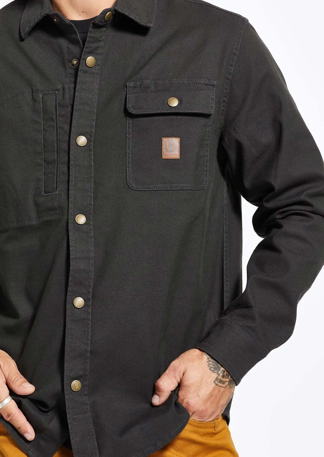 Brixton Men's Builders Stretch Button Up Shirt sold by Prfo product image thumbnail 2