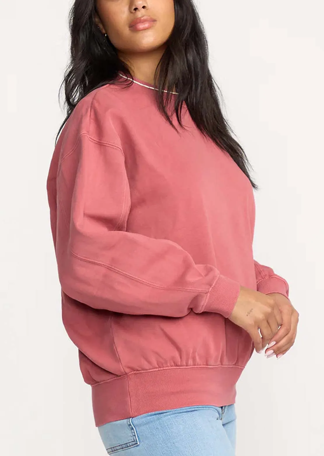 Billabong Women's So Sunny Kendal Crew Fleece Long Sleeve sold by Prfo product image thumbnail 2