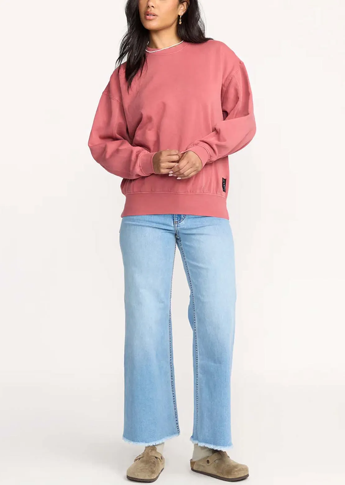 Billabong Women's So Sunny Kendal Crew Fleece Long Sleeve sold by Prfo product image thumbnail 4