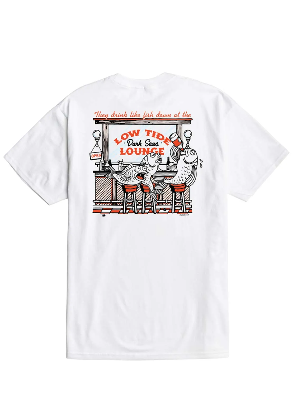 Dark Seas Men's Bar Stool T-Shirt sold by Prfo product image thumbnail 2