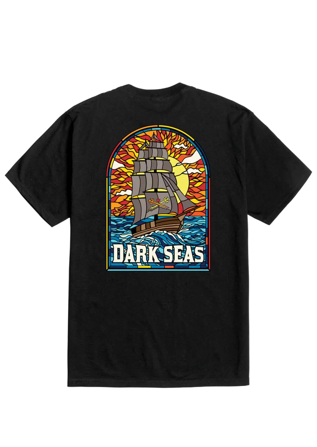 Dark Seas Men's Sailor's Sun T-Shirt sold by Prfo product image thumbnail 2